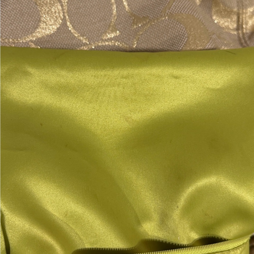 Coach Zoe Gold Signature Shoulder Bag - Picture 8 of 13